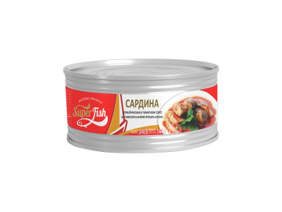 ატლანტიკური სარდინი ტომატის სოუსში